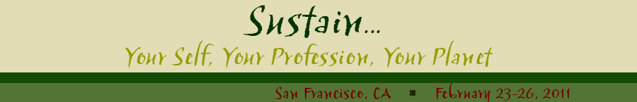 Sustain Yourself Your Profession Your Planet